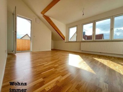 Erstbezug mit Balkon und Einbauküche: Geschmackvolle 2-Raum-Wohnung in Herbertingen-Marbach