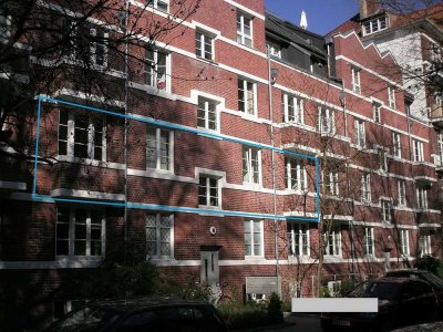 Privatverkauf: Zentrales Winterhude - im grünen, ruhigen Innenhof