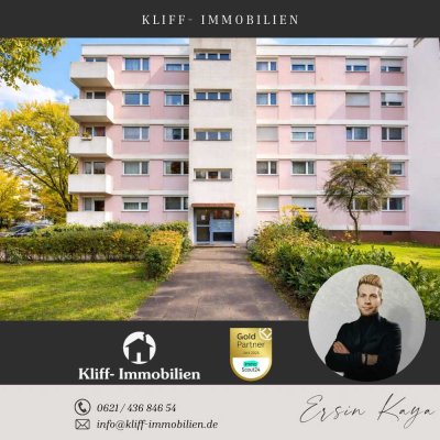 Moderne 4-Zimmer-Wohnung mit Loggia, Balkon & LED-Ambientebeleuchtung, nähe Käfertaler Wald!
