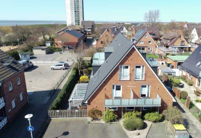 Moderne, stilvoll eingerichtete 3-Zimmer-Wohnung mit Balkon in direkter Strandnähe zu verkaufen