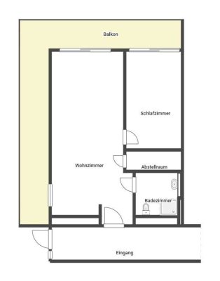 2-Zimmer-Wohnung in Ludwigshafen am Rhein