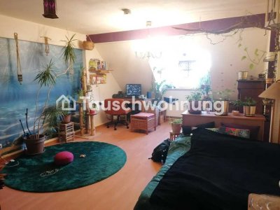 Tauschwohnung: Tausche 1-Zi.-Whg. in Leipzig Mitte gegen 2-Zi. mit Balkon