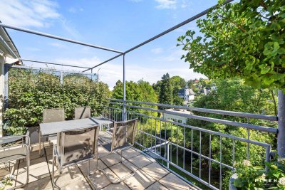 Sonnige Terrassenwohnung in Grünruhelage