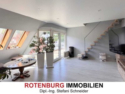Sanierte 3 Zimmer-Wohnung mit Dachterrasse und Aufzug zentral in Rotenburg