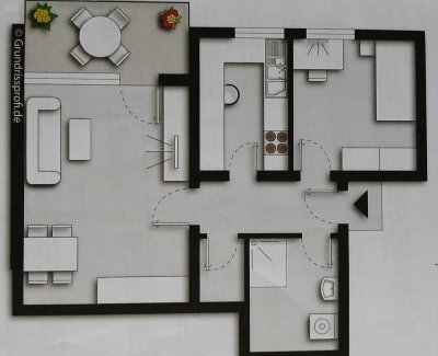 Gemütliche 2-Zimmer-Wohnung in Isny im Allgäu