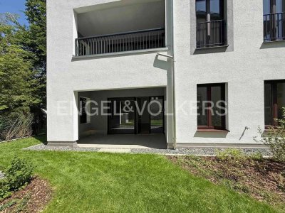 Wohnen mit Gartenidylle – Erstbezug im Zentrum von Immenstadt