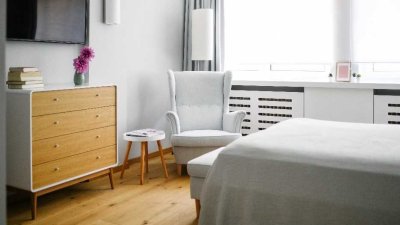 TOPLAGE Voll möblierte 1 Zimmerwohnung in FFM-Bornheim Furnished Studio Pauschalmiete