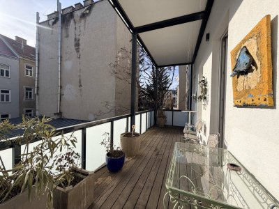 Großer Sonnenbalkon - Kernsaniertes Schmuckstück - Top Altbau - U3 Nähe