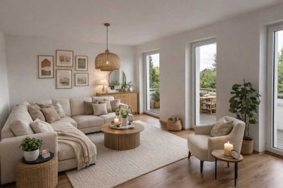 Oben ist es am schönsten – Penthouse mit Dachterrasse in Sülfeld