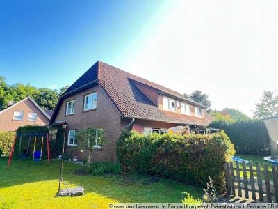 geräumige 3 Zimmer-Obergeschosswhg. m. kl. Garten in Moorburg