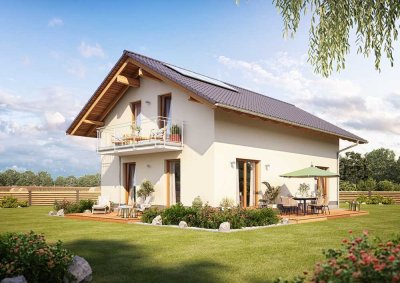Schicker Neubau inkl. PV-Anlage in schlüsselfertiger Massivbauweise!