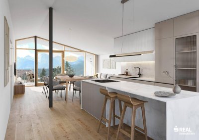 Exklusive Neubau-Balkonwohnung im Zentrum von Telfs zu vermieten. Top11
