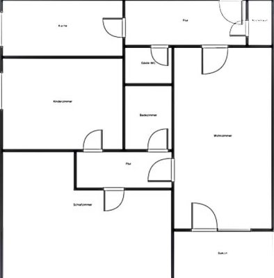 Hoch hinaus - 3-Zimmer-Wohnung mit Balkon und Gäste-WC