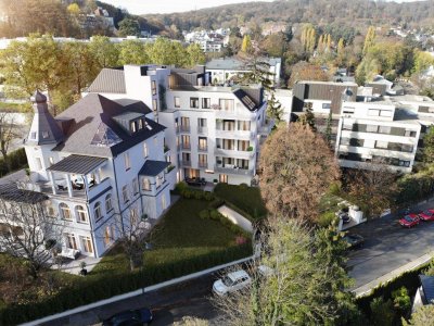 Traumhaftes 5-Zimmer Penthouse mit 2 Terrassen, großem Dachgarten und toller Aussicht !