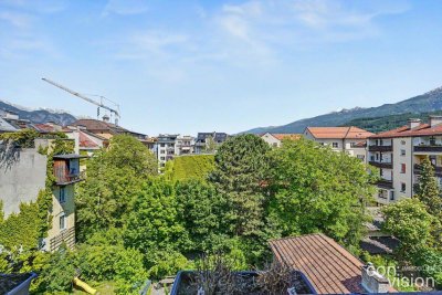 Helle 3-Zimmer-Dachgeschosswohnung in Toplage Innsbruck – Ostbalkon &amp; Bergblick