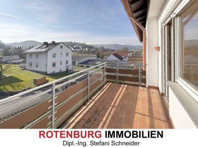 RESERVIERT - Geräumige 3-Zimmer-Wohnung mit Süd-Balkon stadtnah in Rotenburg