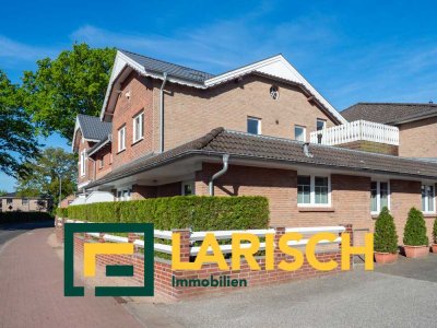 2-Zimmer-Erdgeschoss-Wohnung mit eigenem Eingang, besonders schönem Grundriss und zwei Terrassen
