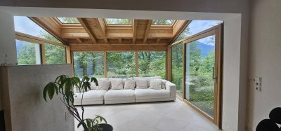 5 - Zimmer Gartenwohnung in Ruhe- und Aussichtslage TOP saniert