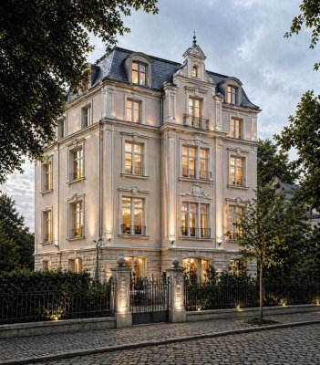 Exklusive Garten-Wohnung im kernsanierten Altbau in TOP Lage !