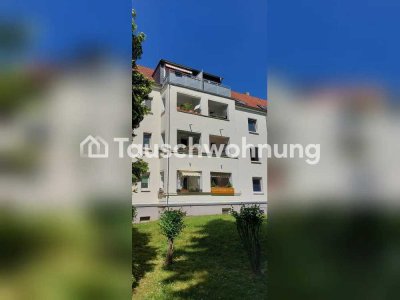 Tauschwohnung: 1Raum Dachgeschosswohnung gegen 1 oder 2 Raum Wohnung