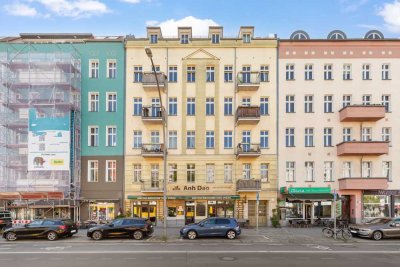 Maisonette im ruhigen Seitenflügel mit Westausrichtung zwischen Helmholtzkiez und Kollwitzkiez
