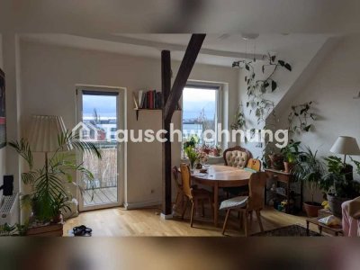 Tauschwohnung: Helle 3-Zimmer-Wohnung mit Balkon in Dresden Johannstadt