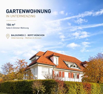 Wohnen im Grünen: Helle Gartenwohnung für Familien – befristet verfügbar