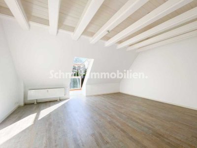 Helle 2-Zimmer Dachgeschoss-Wohnung mit Einbauküche in F-Goldstein