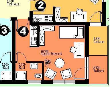 Studentenwohnung im Haus "Andy" in Morsbach