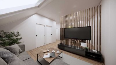„Moderne 2-Zimmer-Dachgeschosswohnung Li - 54m² in Neuried – Ihr neues Zuhause