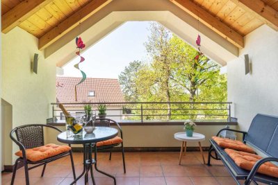 Charaktervolle 3,5-Zimmer-Dachgeschoßwohnung in Hechendorf