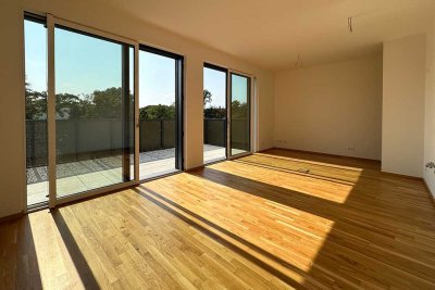 *** NEUBAU im Waldstraßenviertel * 4 Zimmer * Penthouse * A+ Neubau * Erstbezug 06/25 ***