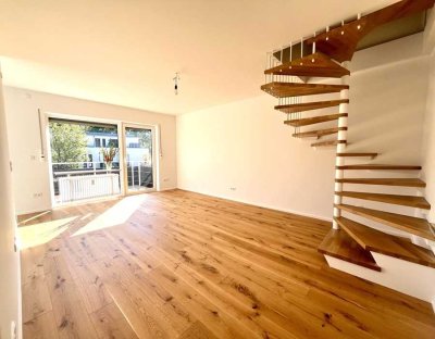 Neubaugleiche 3 Zi. Maisonette- Whg. mit einem Blick ins Grüne- Erstbezug nach Kernsanierung.