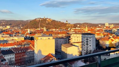 WOHNEN MIT AUSSICHT! Traumhafter Panoramablick auf Graz!