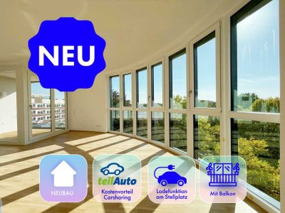 *** Logenplatz am CLARA PARK * Penthouse mit atemberauben Blick * 4 Zimmer * TG * 08/2026 ***