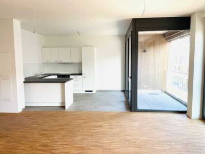 Modernes Wohnen am Neckarbogen: Attraktive 3-Zimmer-Wohnung (K6-12) mit gemütlicher Loggia