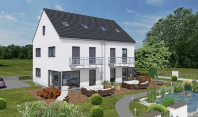 wunderschöne Doppelhaushälfte - als NULL-Energiekosten-Haus