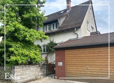 Rarität in der Parksiedlung von Möhringen: Familienfreundliches Einfamilienhaus mit großem Südgarten