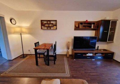 Vollmöblierte 2-Zimmer-Wohnung mit Balkon und EBK in Nürnberg