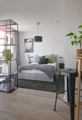 Komfort zum Wohlfühlen: Modernes Apartment mit offener Raumgestaltung - Einbauküche möglich