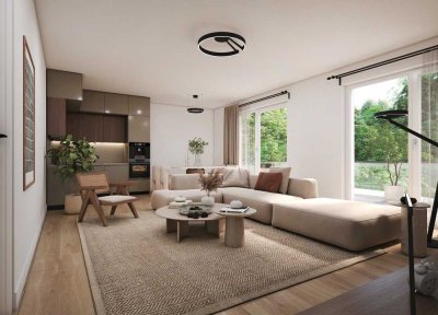 Gartenwohnung im Souterrain – „Venusblick 40/42“ mit Terrasse & zusätzlichem Außenbereich