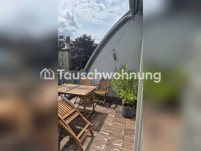 Tauschwohnung: Biete - Dachgeschosswohnung mit großem Südbalkon