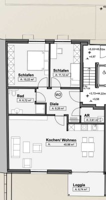 Niederort - Barrierefreie 3-Zimmer-Wohnung in Top-Lage von Greven