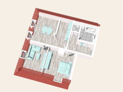 geräumige 3-Zimmer-Wohnung Im Ortskern von Großmehring