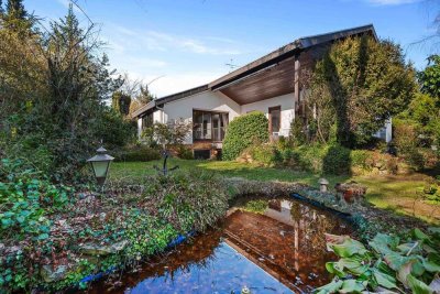 Familienidyll mit Garten, Teich und Einliegerwohnung – Ihr neues Zuhause in Pliezhausen-Rübgarten
