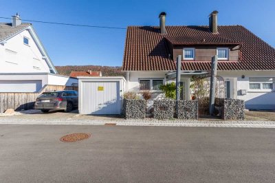 Großartige Doppelhaushälfte mit Wintergarten.