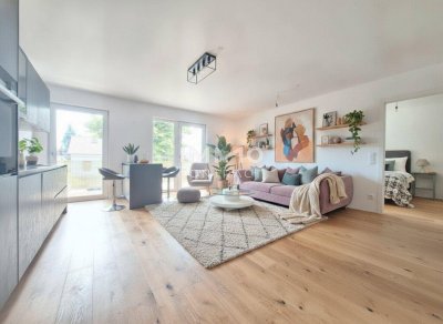 Moderne 2 Zimmer Balkonwohnung mit Top Ausstattung