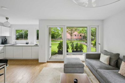 Ruhige Innenhofidylle mit sonniger West-Terrasse und hochwertiger Ausstattung