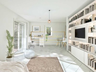 Ruhig, hell, praktisch: Gepflegte 1-Zimmer-Wohnung mit Südbalkon, Einbauküche und TG-Stellplatz