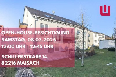 NEUBAU in Maisach: Gut geschnittene 4-Zimmer-Wohnung in ruhiger Lage!